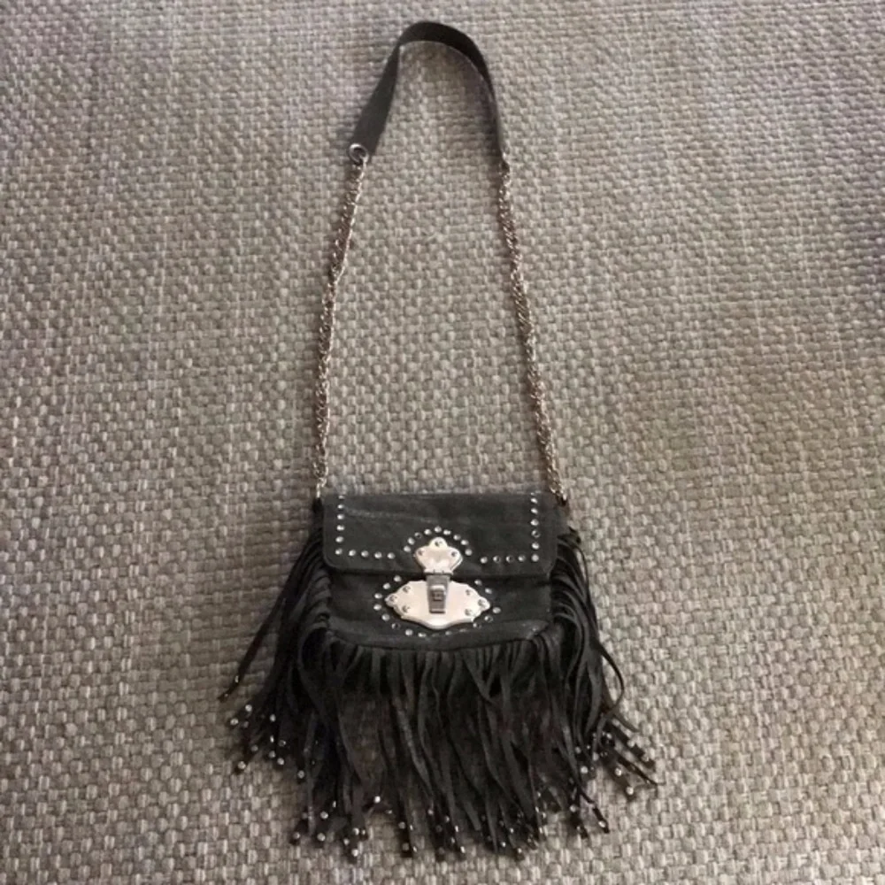 cache shoulder bag cache evening bag fringe